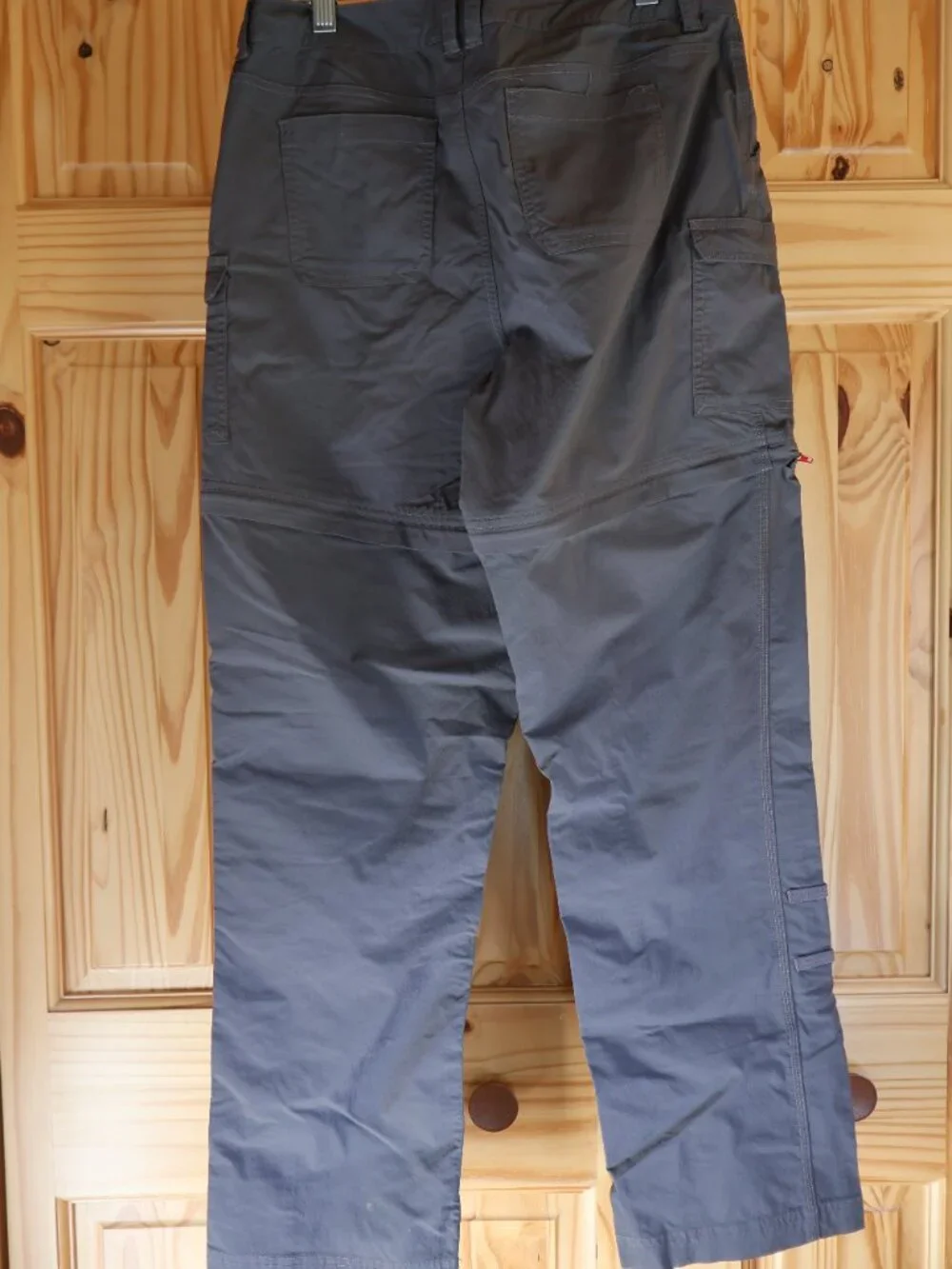 The North Face Paramount Convertible Hiking Pants Zip Off Gray Women's 8